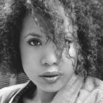 black and white portrait